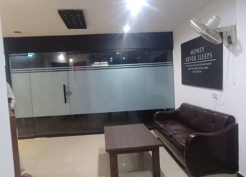 1200 square Feet Brand New Full Furnished Corporation Office For Rent At Main Boulevard gulberg 3 Lahore 4