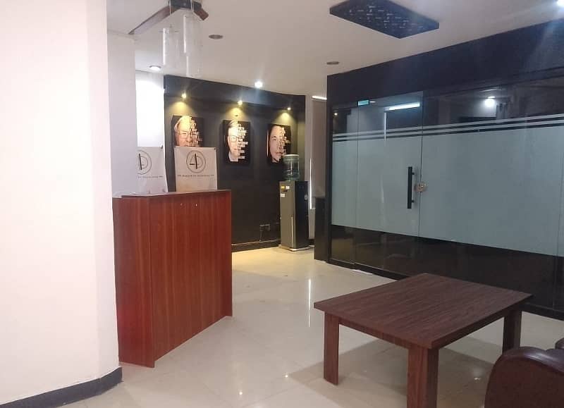 1200 square Feet Brand New Full Furnished Corporation Office For Rent At Main Boulevard gulberg 3 Lahore 10