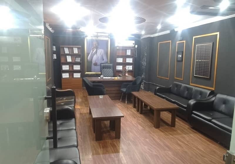 1200 square Feet Brand New Full Furnished Corporation Office For Rent At Main Boulevard gulberg 3 Lahore 18