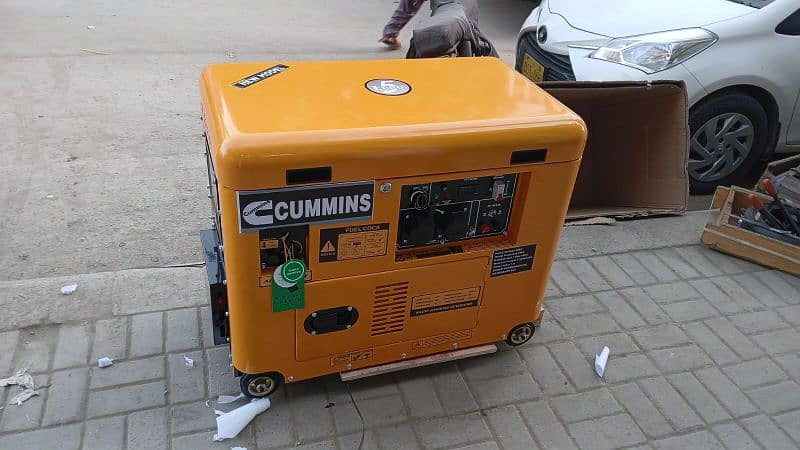 1 KVA AND 12KVA BRANDED GENERATOR AVAILABLE CUMMINS SOUND PROUF 16