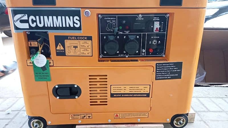 1 KVA AND 12KVA BRANDED GENERATOR AVAILABLE CUMMINS SOUND PROUF 19