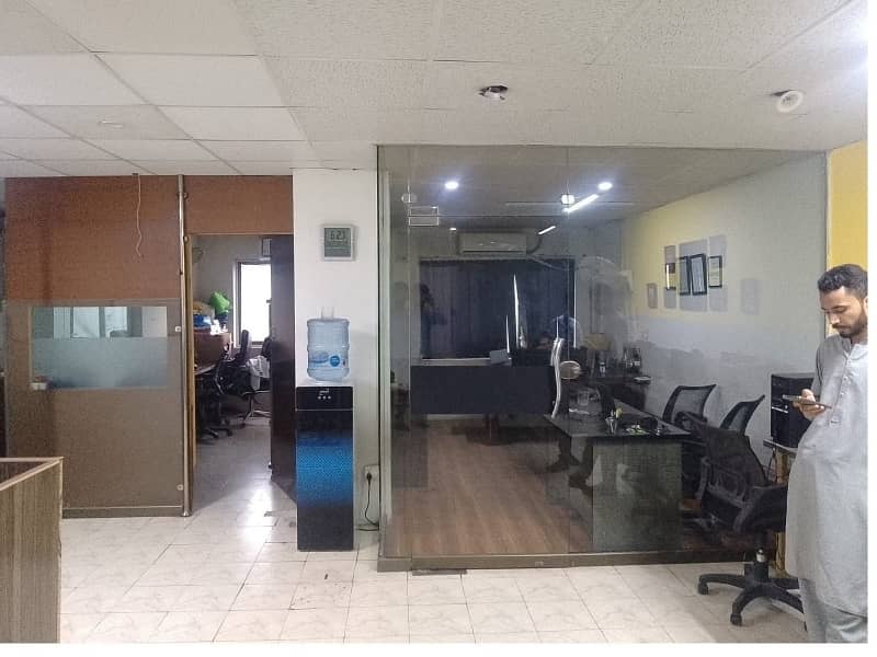 Area 950 Square Feet Office Available For Rent Real Pictures in Main Boulevard Road Gulberg 3 Lahore 2