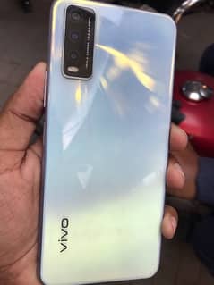 vivo y20 all ok good condition 10/9 ram 4 memory 64 box and charging 0