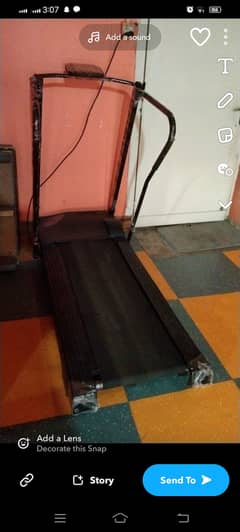 Treadmill and vibrator