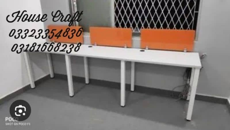 Office Work Station Cubicles Table Available 4