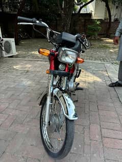 Honda CD 70 2023 model unregistered genuine condition