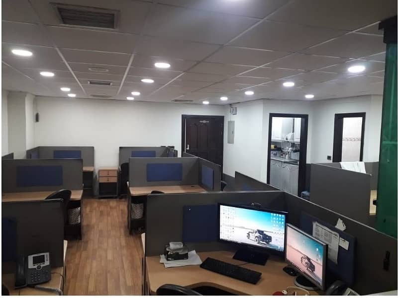 Fully Furnished Office Area 850 Square Feet Available For Rent Real Pictures In Main Boulevard Road Gulberg 3 Lahore 0