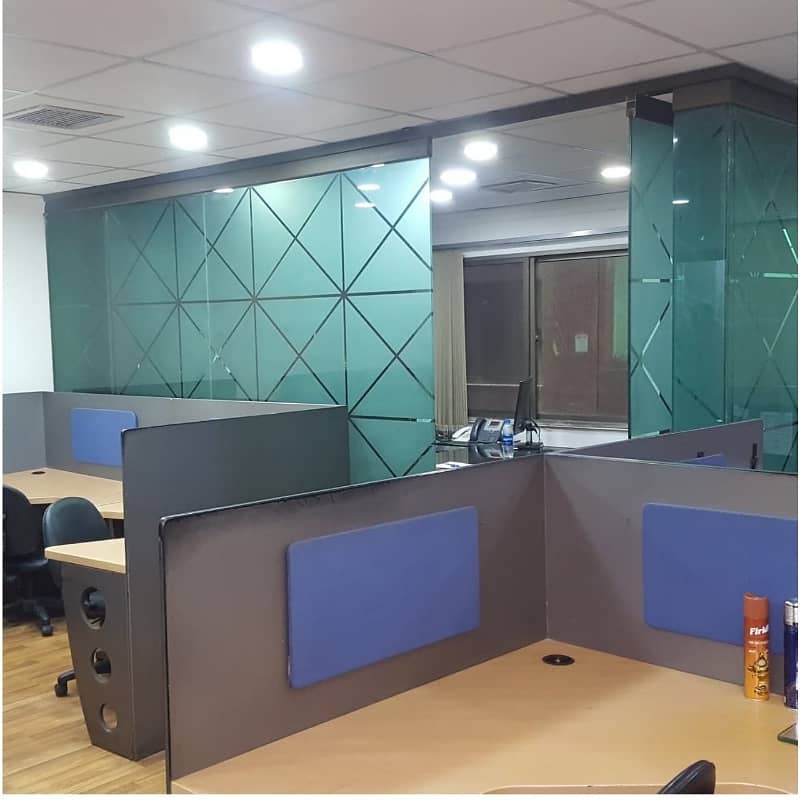 Fully Furnished Office Area 850 Square Feet Available For Rent Real Pictures In Main Boulevard Road Gulberg 3 Lahore 1