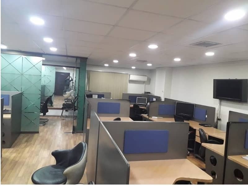 Fully Furnished Office Area 850 Square Feet Available For Rent Real Pictures In Main Boulevard Road Gulberg 3 Lahore 2