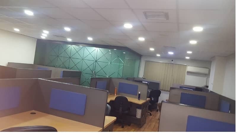 Fully Furnished Office Area 850 Square Feet Available For Rent Real Pictures In Main Boulevard Road Gulberg 3 Lahore 3