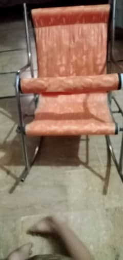 Use orange chair