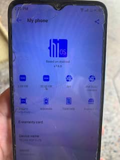 Tecno pop 5 LTE total orginal ha 2 gb ram 32 momri