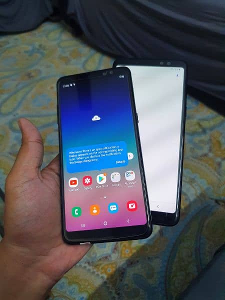 SAMSUNG GALAXY A8 PLUS ( READ ADD FIRST EXCHANGE NOT POSSIBLE ) 1