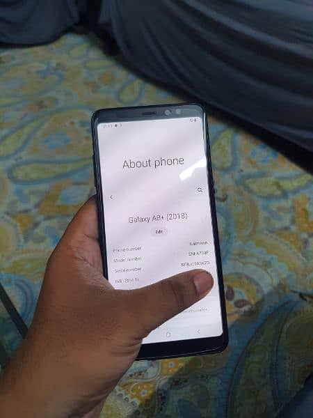 SAMSUNG GALAXY A8 PLUS ( READ ADD FIRST EXCHANGE NOT POSSIBLE ) 6