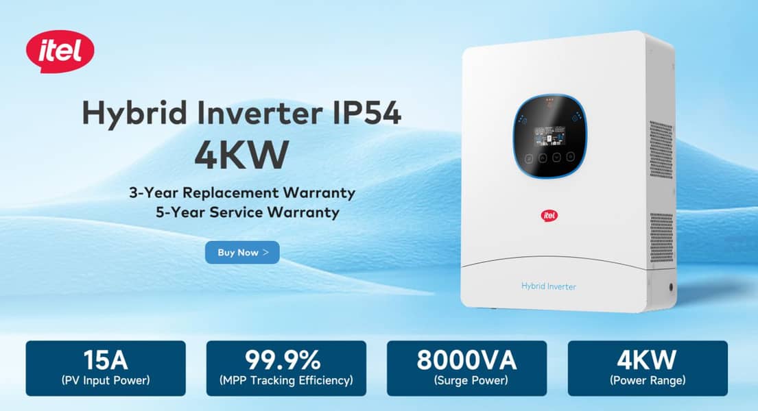 Itel IP54 4kW-24V SP Hybrid 4