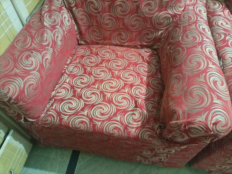 Sofa 3 seater, 1 seater and 1 seater 7