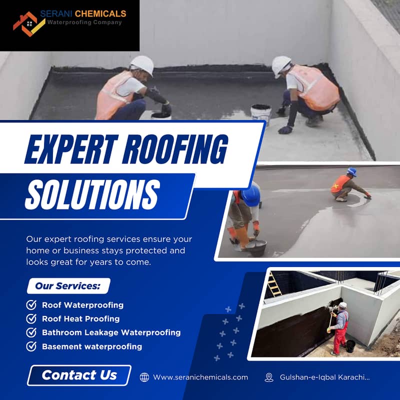 Waterproofing solutions/Roof leakage repair / Heat proofing 1