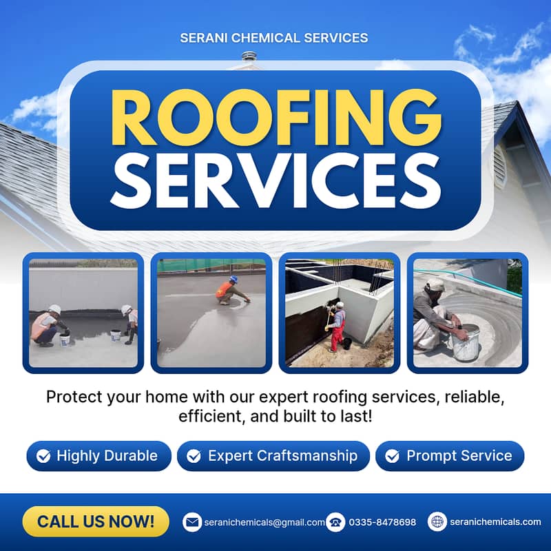 Waterproofing solutions/Roof leakage repair / Heat proofing 11