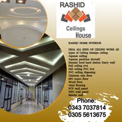 Plastic Paris Ceiling/ False Ceiling /pop Ceiling / All Ceiling work