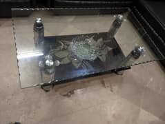 glass table