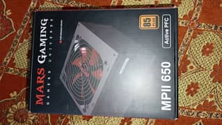 Gaming Power Supply MARS GAMING MPII 650W Brand New Condition