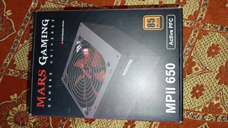 Gaming Power Supply MARS GAMING MPII 650W Brand New Condition 0