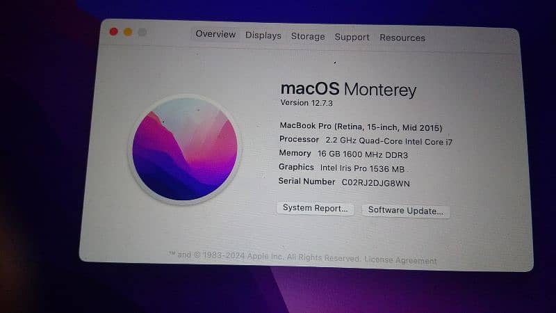 Macbook Pro 2015 Mid 2