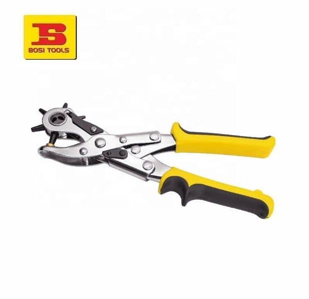 Best Quality Leather Revolving Punch Pliers with 6 Punch Pipes 11