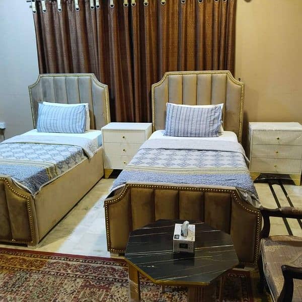 Wooden songle beds new 2