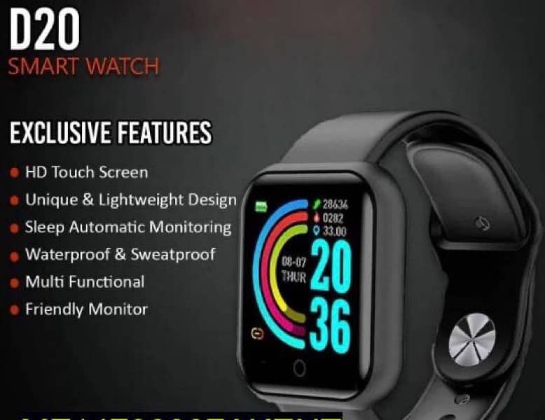 D 20 smart watch 1