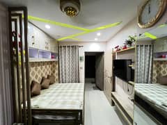 260 sq ft first floor fully furnish flat for rent in johar town phase 2