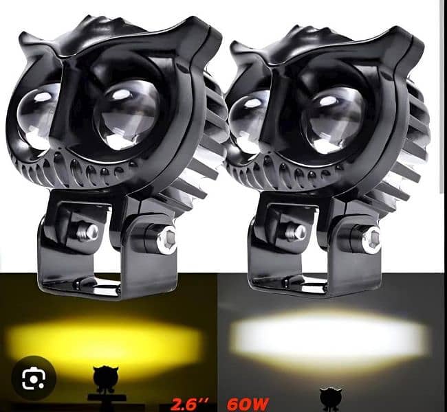 Owl shape Fog light 6