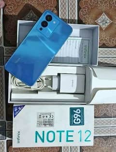 Infinix note 12 G96 with box All ok