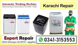 Expert Repair Fully Automatic Washing Machine All Karachi Home Service 0