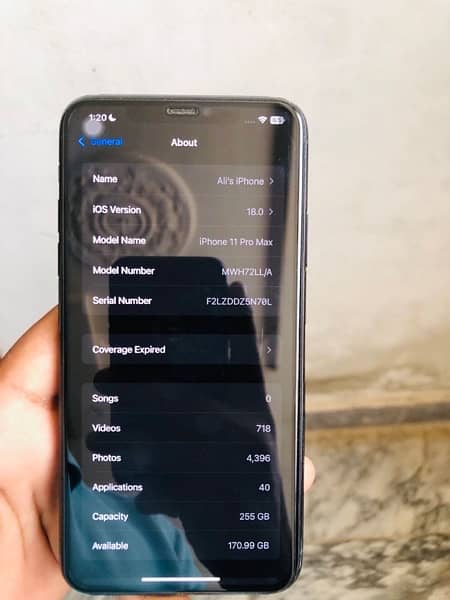 IPhone 11 Pro Max 256GB FU 7