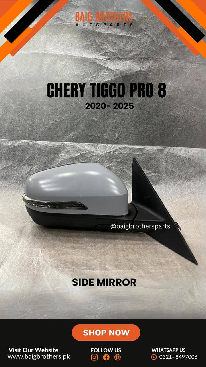 Haval H6 Chery Tigo Bumper Digi Door Fender Bonnet Showgrill Headlight 15