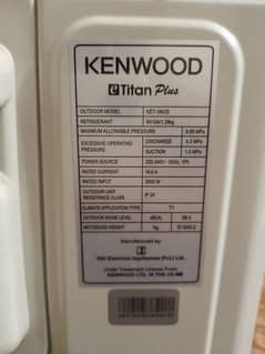 Kenwood 1.5 ton outer urgent sale