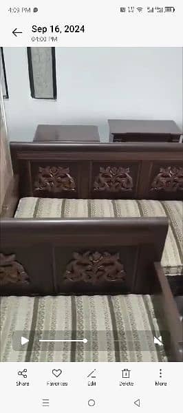 7 seater wooden sofa set 1