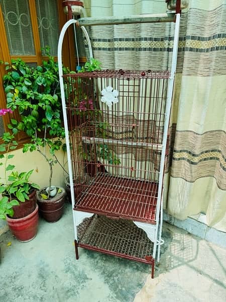 cage and stand for sale 1