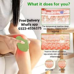 knee Pain Relief Patch l 12 PC's l Free Delivery Pakistan 0323-4536375