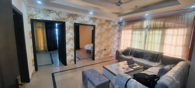 Two bed fully luxury furnished apartment for rent on daily basis in E-11