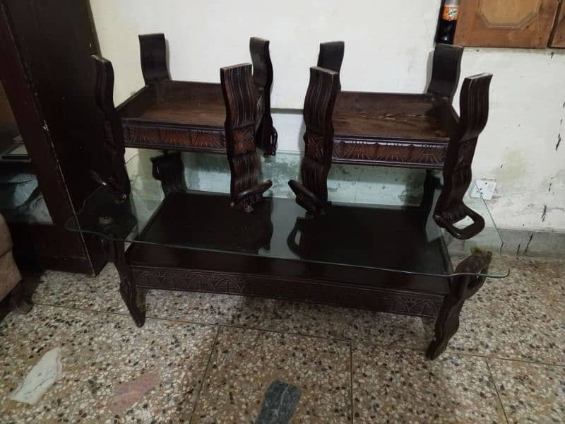 3 tables set very good condition 3