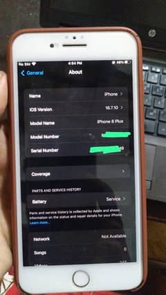 Iphone 8plus JV (64 GB) Exchangable with samsung S10 plus