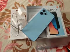 Xiaomi Redmi 12 With Complete Box What's Number 03212156467