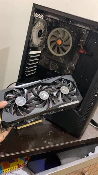 rtx 3060ti 8gb 3 fan witn lcd display 3