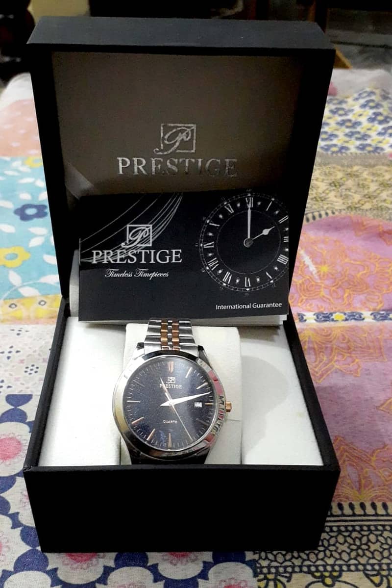 prestige men's watch 100 % new 2