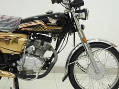 Honda CG 125 2024 Model  Gold Edition