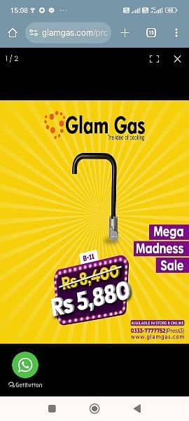 glam gas 8