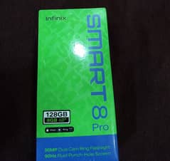 Infinix smart 8 PRO  4+4GB 128GB (Box Pack)