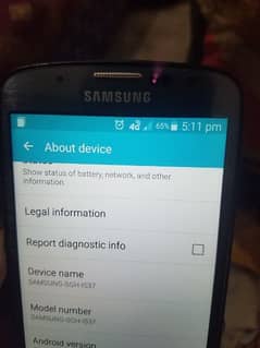 samsung s4active 4g. official pta